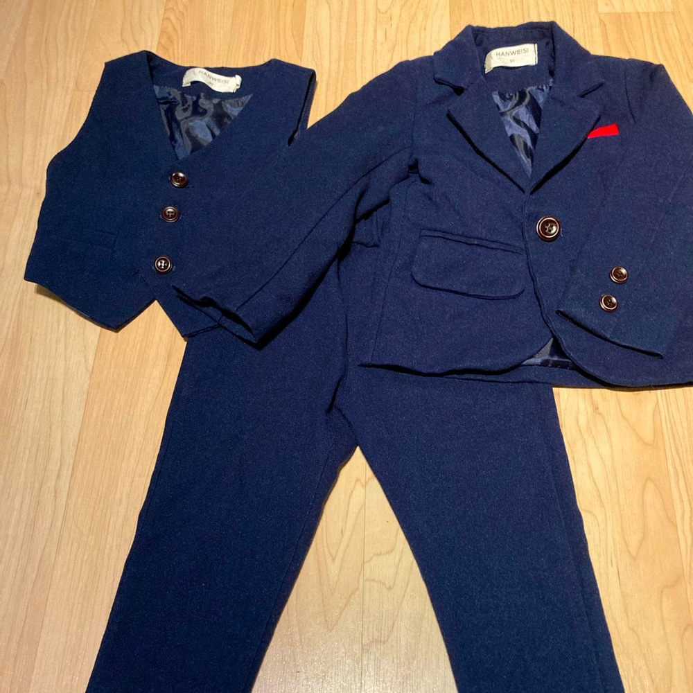 Toddler three piece suit size 2t